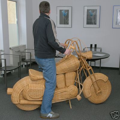Плетеный мотоцикл